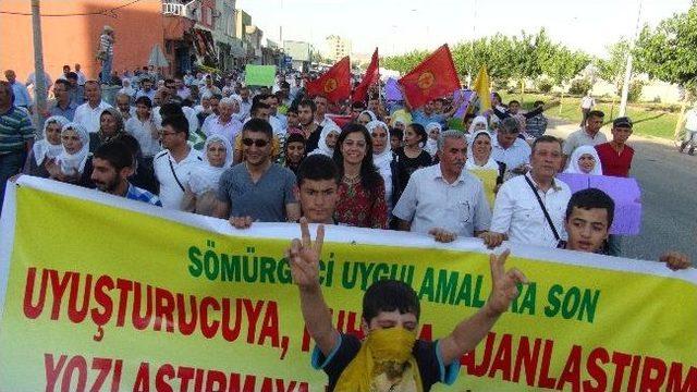 Bdp’den Uyuşturucu Ve Fuhuşa Hayır Yürüyüşü