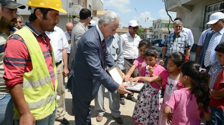 G&uuml;lbah&ccedil;esi'nde Altyapı Atağı Başladı