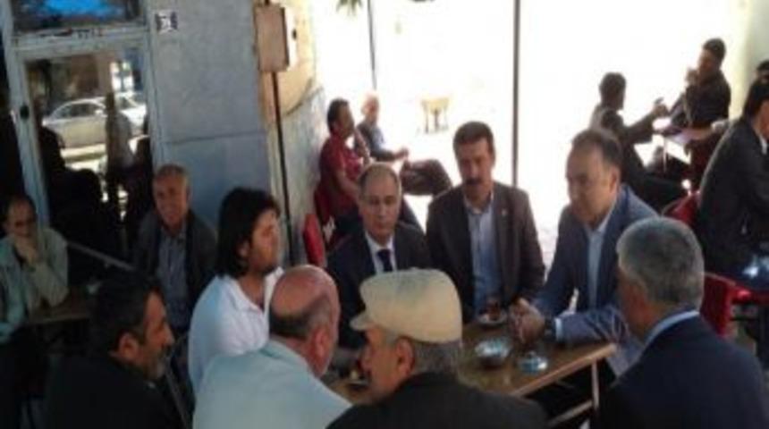 Vali Altıparmak Kahvehanede Vatandaşların Derdini Dinledi