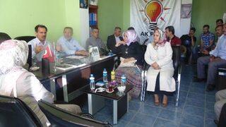 Ak Partili Çalbay’dan İlçelere Ziyaret