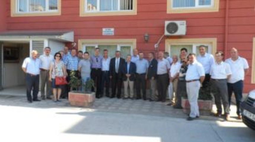 Hamdi Uçar Alaplı'da odaları ziyaret etti