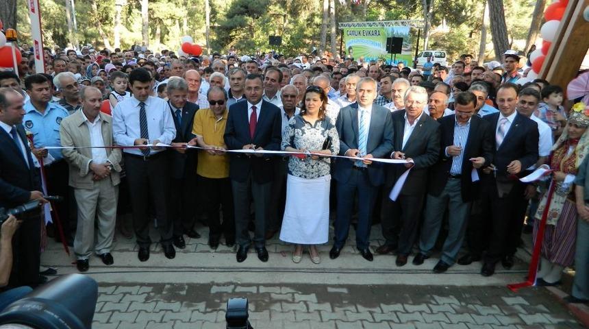 Evkara Piknik Alanı T&ouml;renle Hizmete A&ccedil;ıldı