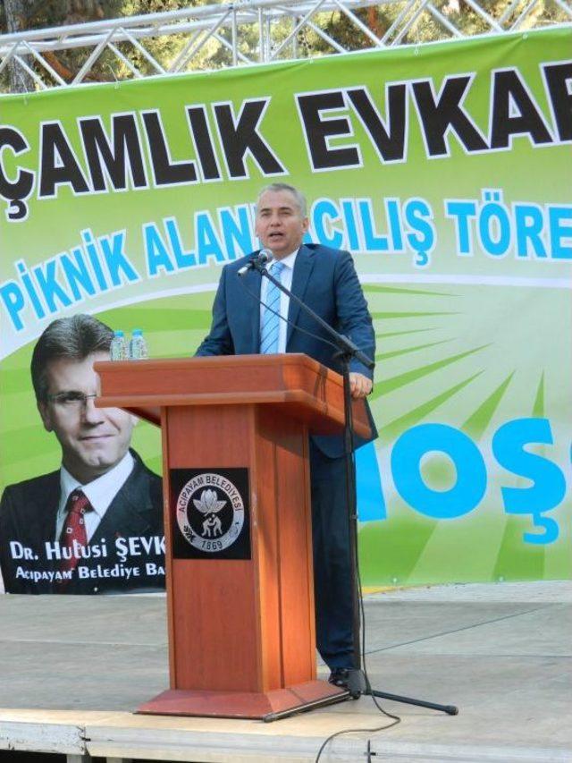 Evkara Piknik Alanı Törenle Hizmete Açıldı