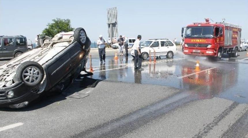 Ordu&rsquo;da Trafik Kazası: 8 Yaralı