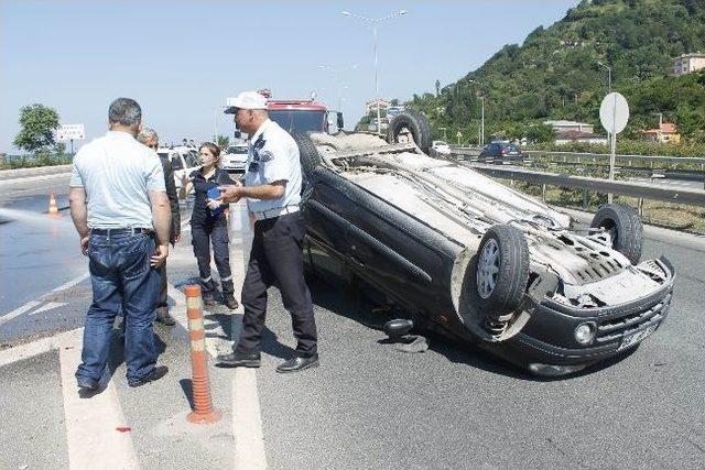 Ordu’da Trafik Kazası: 8 Yaralı