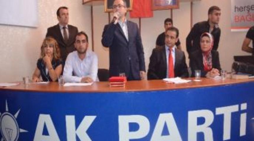 Ak Pati Bağlar İl&ccedil;e Danışma Meclis Toplantısı Yapıldı
