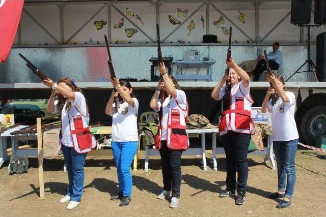 Çarşamba’da Avcılar Hünerlerini Sergiledi