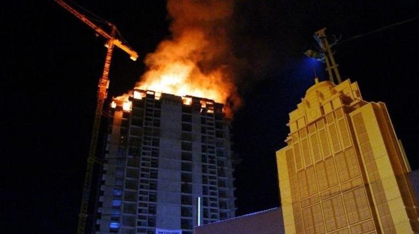 Samsun&rsquo;da Otel Yangını