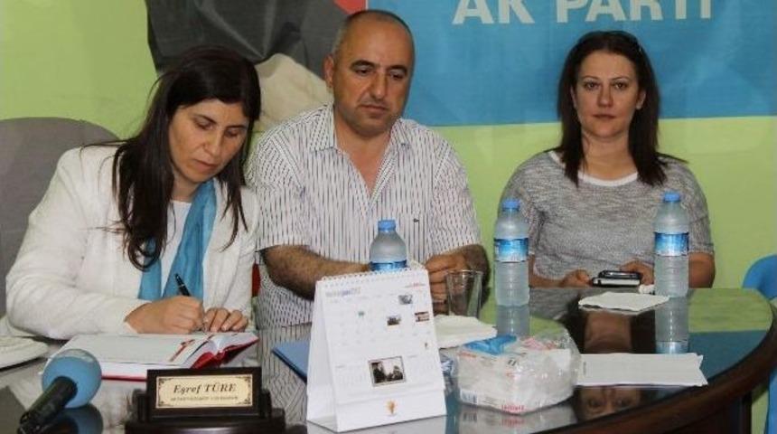 Ak Parti'li Beyaz'dan İl&ccedil;e Ziyaretleri