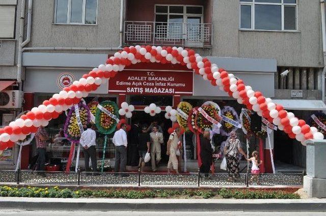 Edirne Açık Ceza İnfaz Kurumu’ndan Üçüncü Satış Mağazası