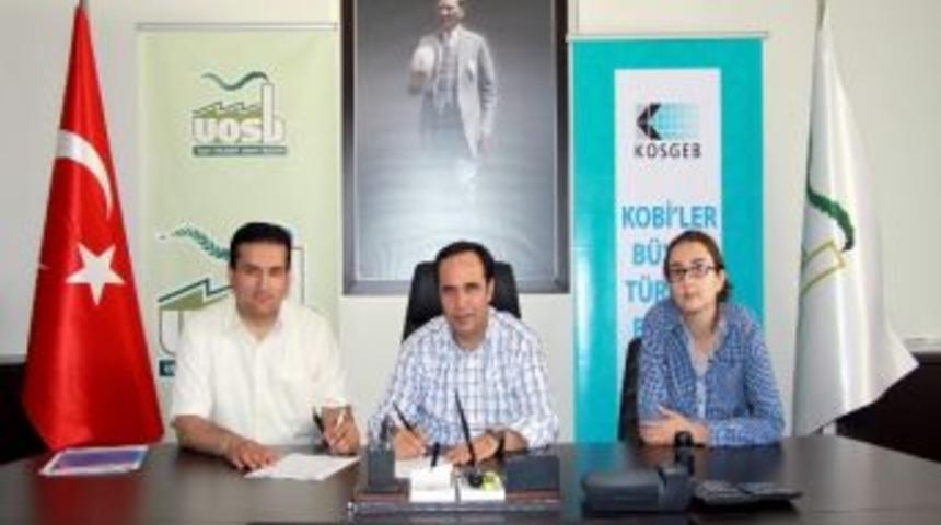 Kosgeb Uygulamalı Girişimcilik Eğitimi İ&ccedil;in Uosb İle Protokol İmzaladı