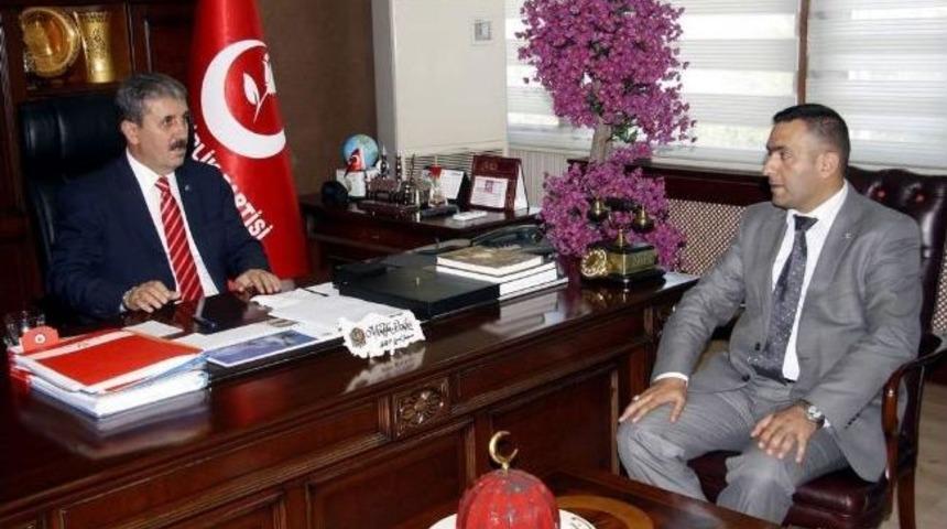 Bbp Ankara İl Teşkilatı&rsquo;ndan Genel Başkan Destici&rsquo;ye Ziyaret