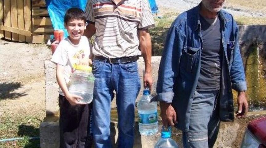 İ&ccedil;me Suyuna Mazot Karıştığı İddiası