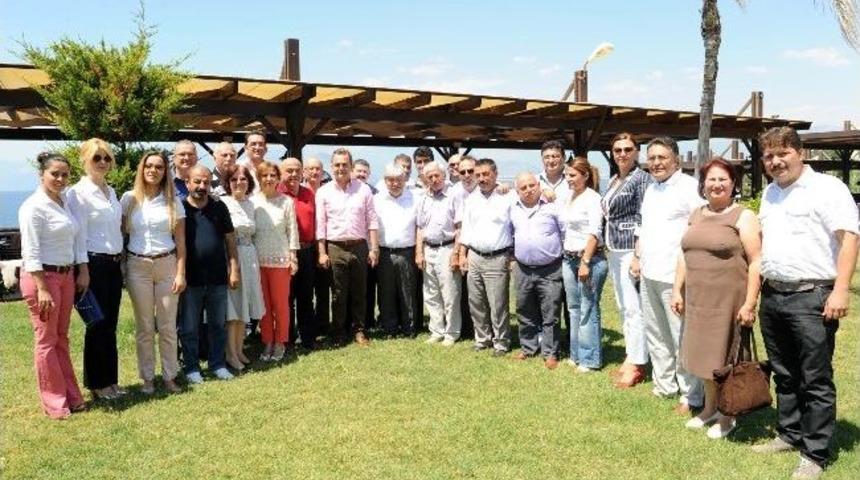 Akaydın Chp&rsquo;lilerle Buluştu