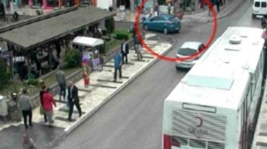 Ordu&rsquo;da Mobese'ye Yine İlgin&ccedil; Kazalar Takıldı