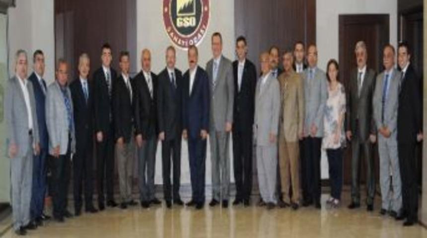 Gasbaş Yeni Y&ouml;netiminin Gso Ziyareti