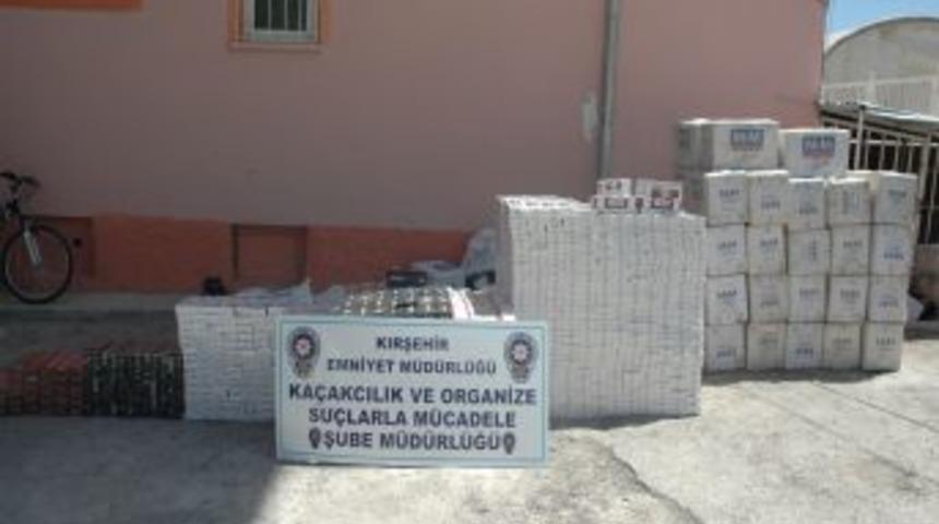 19 Bin 990 Paket G&uuml;mr&uuml;k Ka&ccedil;ağı Sigara Ele Ge&ccedil;irildi