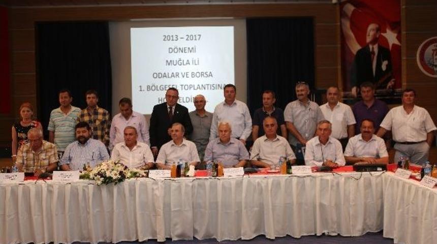 Muğla Odalarından Hisarcıklıoğlu&rsquo;na Tam Destek