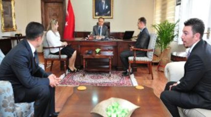 T&uuml;ketici Hak Arama Derneği&rsquo;nden Vali Ahmet Altıparmak'a Ziyaret