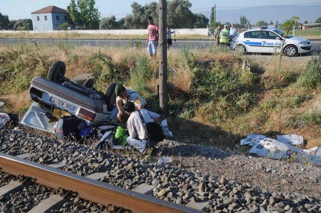 Aydın’da Polis Memurunun Aracı Takla Attı: 1 Ölü, 5 Yaralı