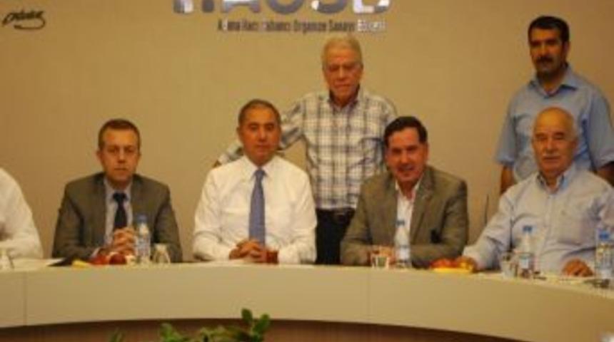 Başkan Zenbilci, Aosb'nin Konuğu Oldu