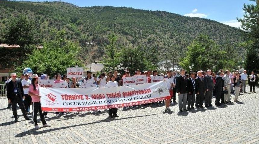 T&uuml;rkiye 5.masa Tenisi Final M&uuml;sabakaları G&uuml;m&uuml;şhane&rsquo;de Başladı