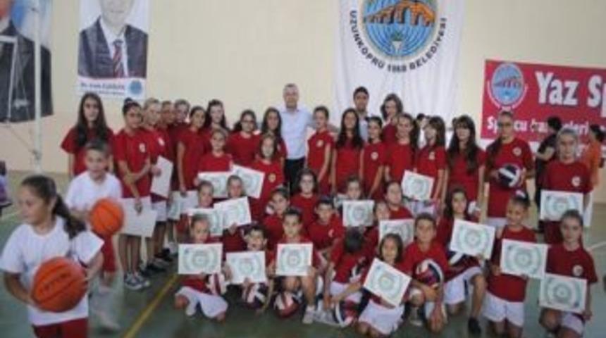 Uzunk&ouml;pr&uuml; Belediyesi&rsquo;nden Yaz Spor Okulu