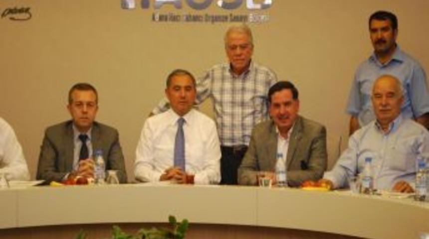 Başkan Zembilci, AOSB'nin Konuğu Oldu