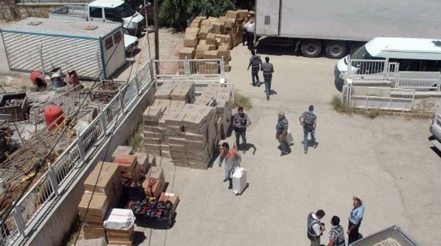 Kırşehir'de 380 Bin Paket Ka&ccedil;ak Sigara Ele Ge&ccedil;irildi