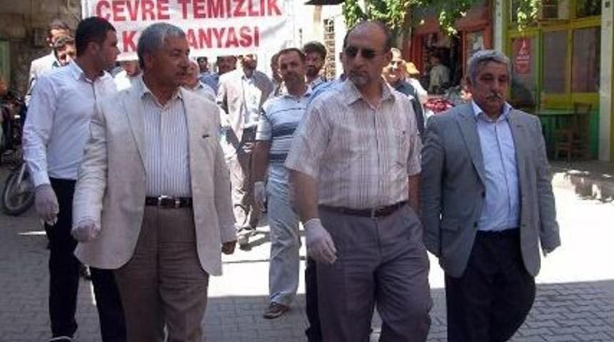 Birecik&rsquo;te Temizlik Kampanyasına Yoğun Ilgi