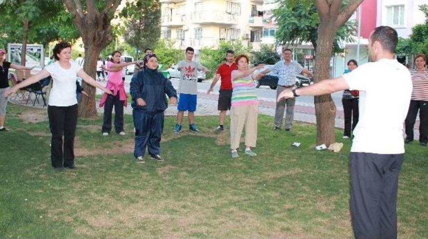 Aydın&rsquo;da Herkes Spor Yaptı