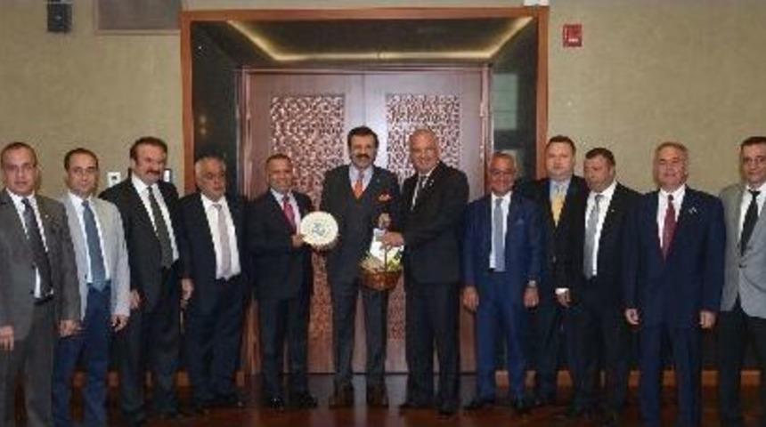 Matso Heyetinden Hisarcıklıoğlu&rsquo;na Ziyaret