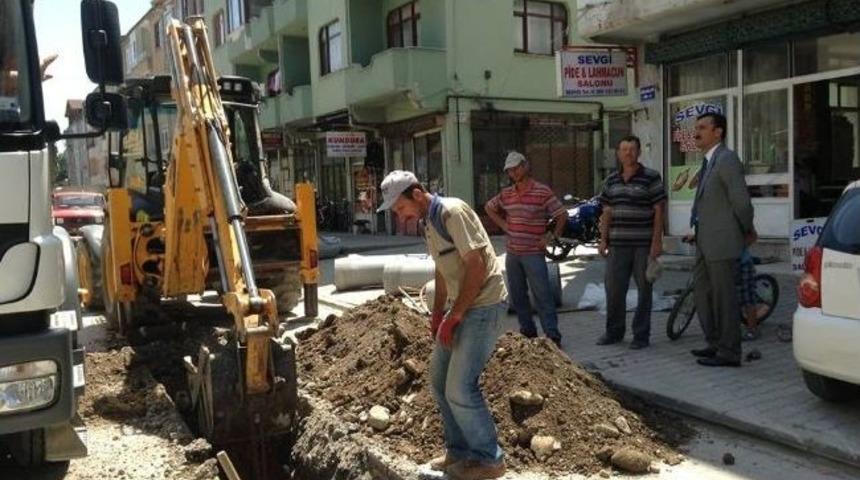 Başkan Bayram Alanda Çalışmaları İnceledi