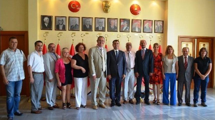 İgc Ve Tgs, Vali Toprak&rsquo;ı Ziyaret Etti