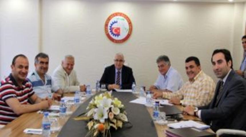 Rize Osb Y&ouml;netim Kurulu Toplantısı Ger&ccedil;ekleştirildi