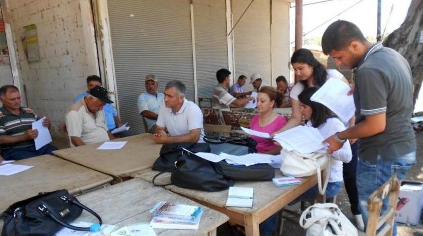 &Uuml;reticilere 'tarla Okulu' Eğitimi Verildi