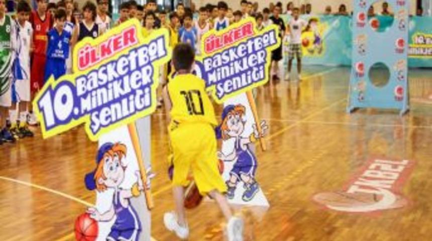 &Uuml;lker Basketbol Minikler Şenliği Başlıyor