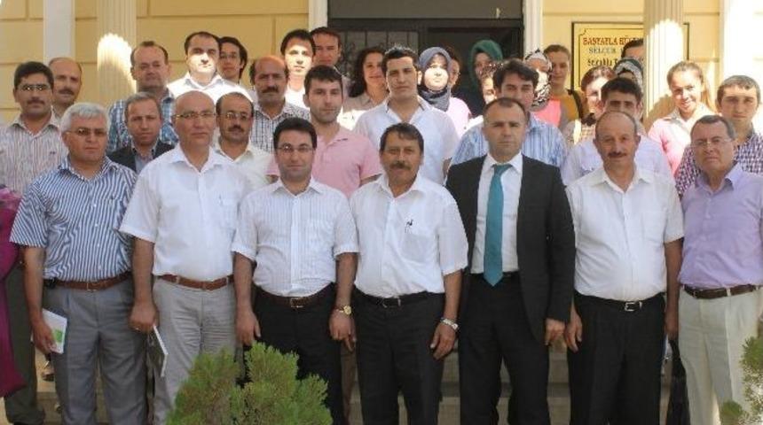 Karaman'da İl&ccedil;e Milli Eğitim M&uuml;d&uuml;rl&uuml;ğ&uuml; Toplantısı