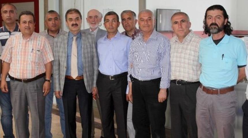 &Ccedil;ankırı Belediye Başkan Din&ccedil; Temad'ı Ziyaret Etti