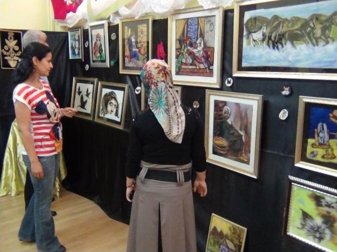 H&uuml;seyin Mirkelam Halk Eğitim Merkezi&rsquo;nden Muhteşem Yıl Sonu Sergisi