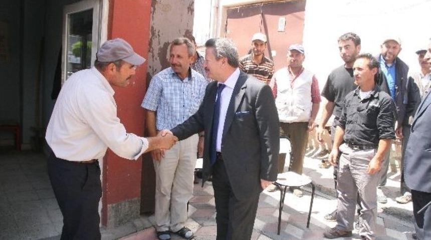 Yozgat Belediye Başkanı Yusuf Başer İş&ccedil;i Durağını Ziyaret Etti