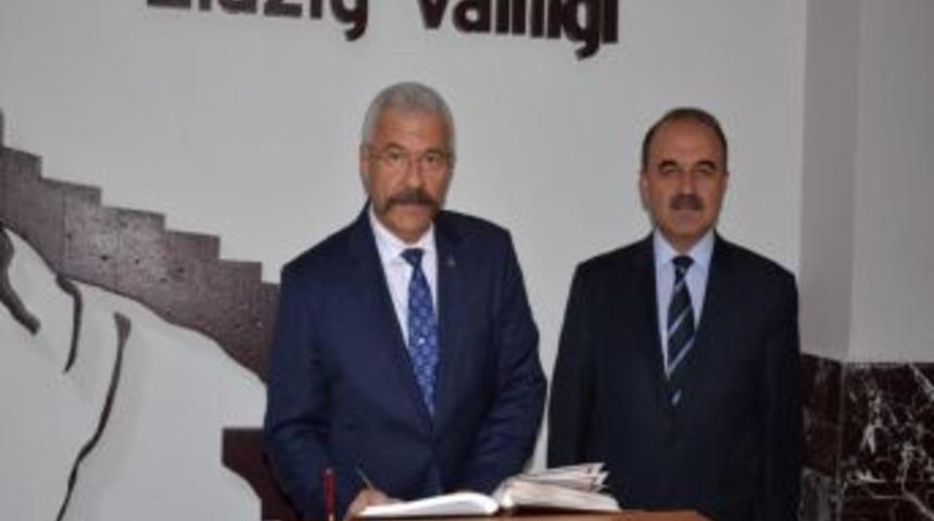 Vali Celalettin Cerrah'tan, Elazığ Valisi Erol&rsquo;a Ziyaret