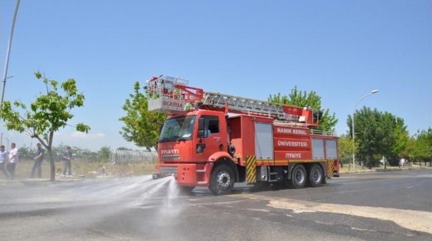 Nk&uuml;&rsquo;ye Yeni Nesil İtfaiye Aracı