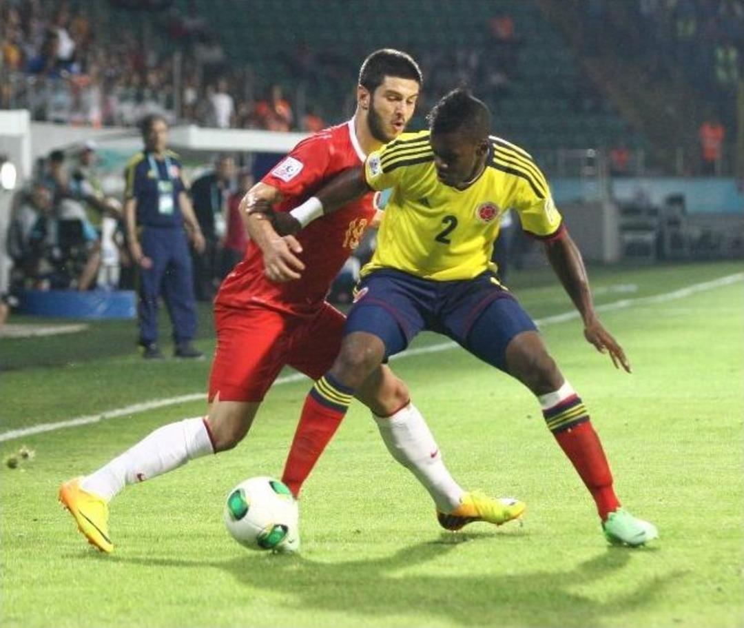 T&uuml;rkiye, Kolombiya'ya 1-0 Mağlup Oldu