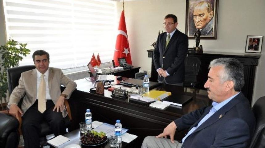 Kayseri Valisi Orhan D&uuml;zg&uuml;n Yahyalı'yı Ziyaret Etti