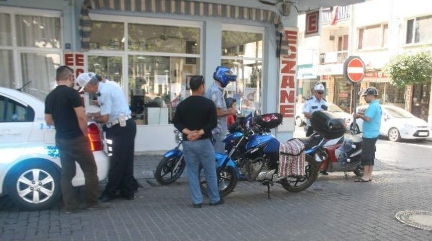 Aydın&rsquo;da Motosikletlilere Sıkı Denetim