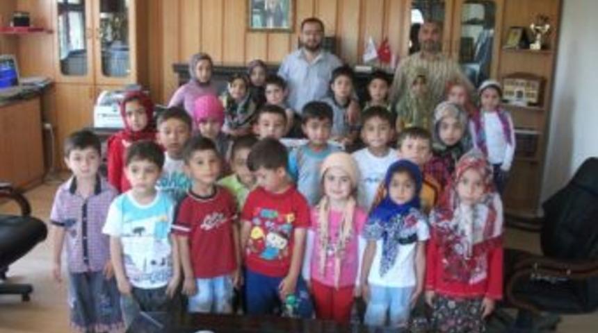 Kuran Kursu &Ouml;ğrencileri M&uuml;ft&uuml;l&uuml;ğ&uuml; Ziyaret Etti.