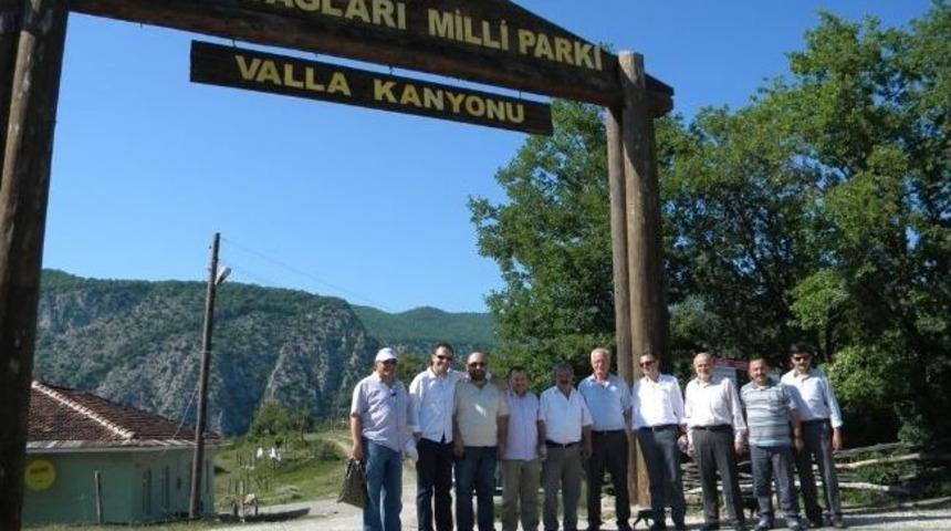 İl Genel Meclis &Uuml;yelerinin Pınarbaşı Gezisi