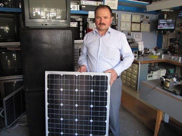 Güneş Enerjisinden Elektrik Kullanımı Yaygınlaşıyor