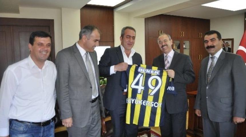 Fenerbah&ccedil;elilerden Muş Valisi&rsquo;ne Ziyaret